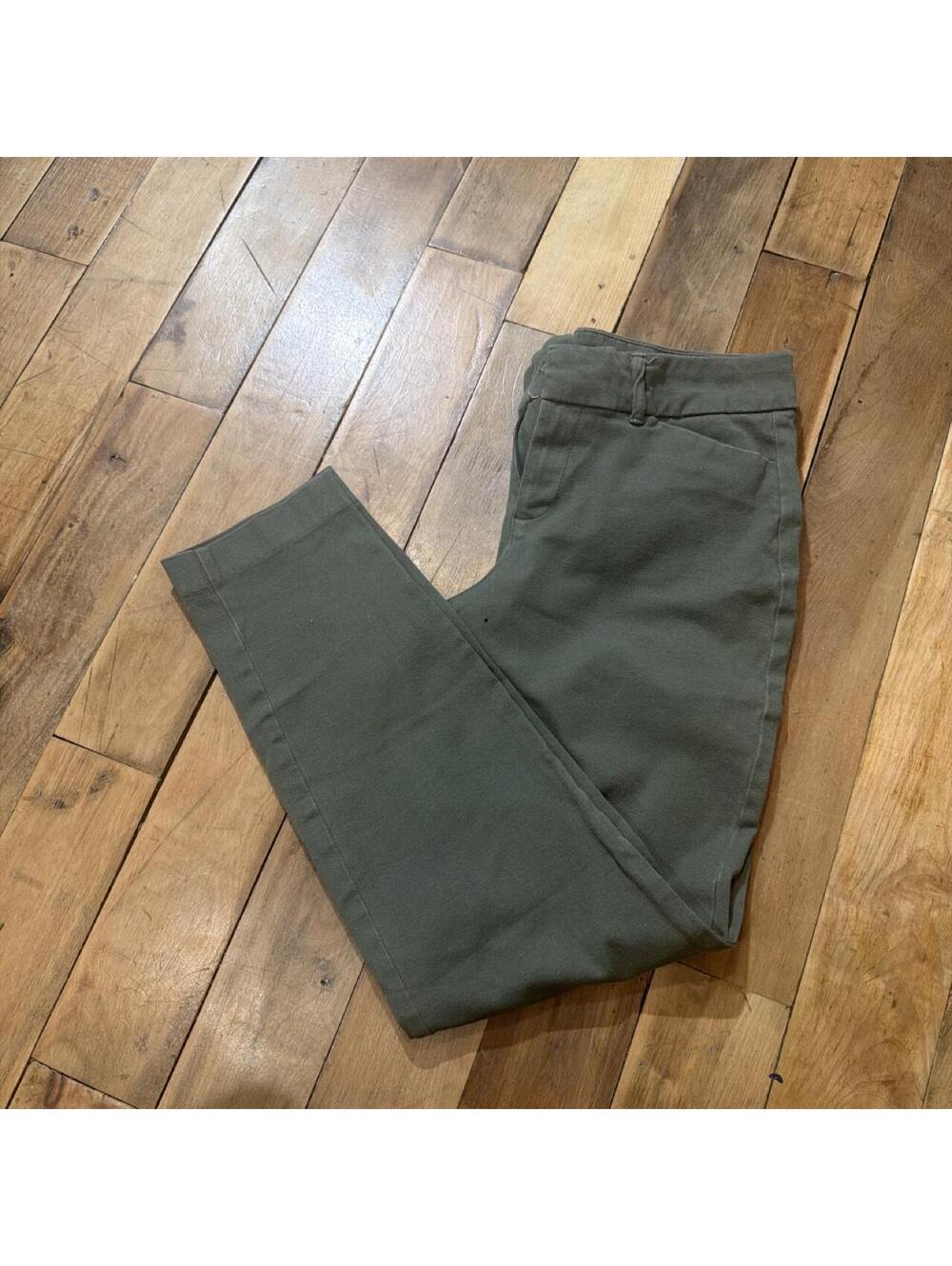 Old Navy Women's Green and Khaki Trousers